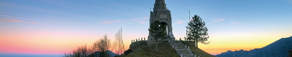 Vista del Sacrario di Monte Cimone - Tonezza del Cimone